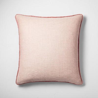 Textured Chambray Cotton Pillow Sham - Casaluna™