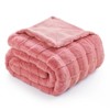Cozy Bliss Fluffy Faux Fur Throw Blanket Soft Bed Blankets for Sofa Bed - 2 of 4