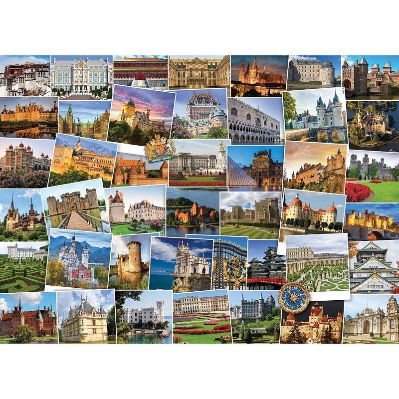 Eurographics Inc. Castles & Palaces Globetrotter 1000 Piece Jigsaw Puzzle, 2 of 7