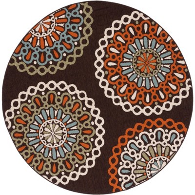 chocolate/terracotta