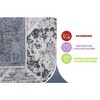 Kumasinova Stain-Resistant Area Rug, Non-Shedding Door Mat,Kid & Pet-Friendly, Traditional Area Rug for Living Room, Latex-Free Cotton Backing - 4 of 4