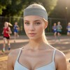 Unique Bargains Breathable Sport Headband with Wristband 1 Set - 2 of 4