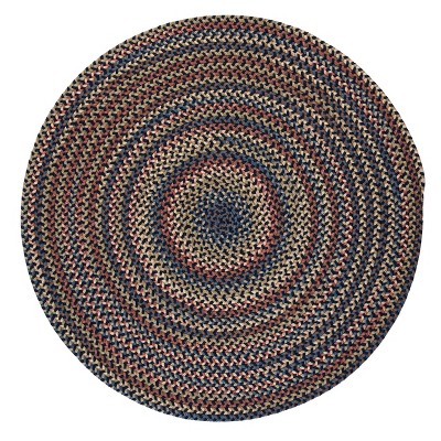 Colonial Mills Cedar Cove - Navy 6 Ft round Round Rug Indoor 65% Nylon/35% Polypropylene