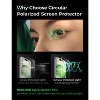 MAGIC JOHN 2 Pack Screen Protector (6.1") Eye Protection  for iPhone 15/iPhone 16  9H Tempered Glass - 3 of 4