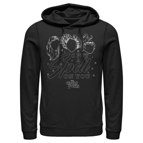 Men's Disney Hocus Pocus Spell on You Silhouette Pull Over Hoodie - image 1 of 3