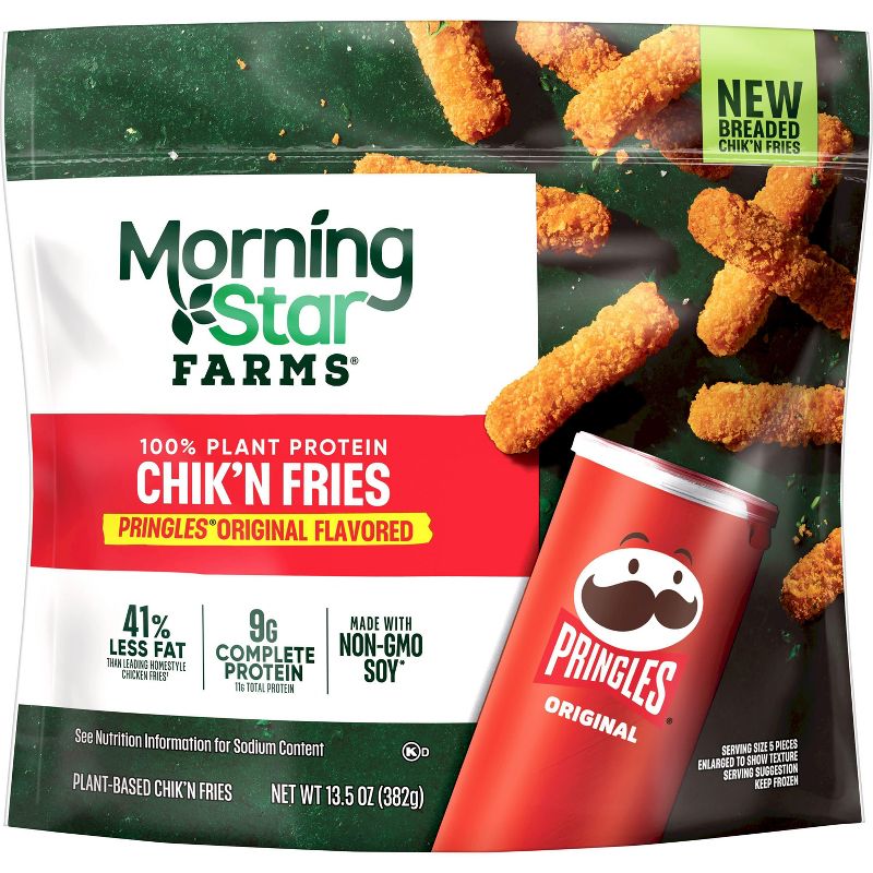 Morningstar Farms Frozen Chik&#39;n Fries Pringles Original Flavored - 13.5oz, 3 of 9