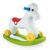 Dolu Wheeled Rocking Horse 2 in 1 Toddlers Ride On Toy and Removable Sled, White - 2 of 4