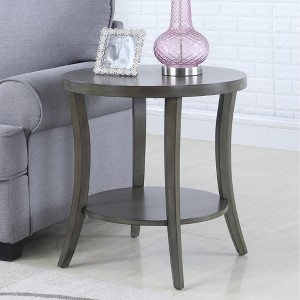 Modern End Table with Storage Shelf : Target