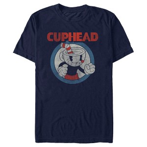 Men's Cuphead Ready to Brawl Distressed T-Shirt - 1 of 4