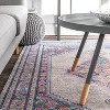 Nuloom Vintage Medallion Dortha Vintage Runner Indoor Area Rug - Grey 2' 8" x 8' - 4 of 4