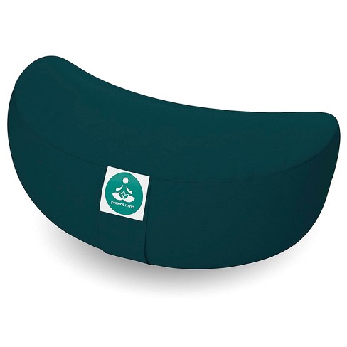 Node Fitness Zafu Meditation Cushion, 15 Round Yoga Pillow - Teal : Target