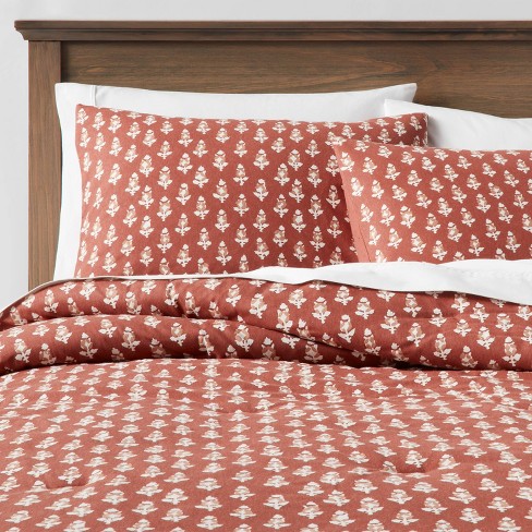 Flannel Comforter & Sham Set - Threshold&#153 - image 1 of 4