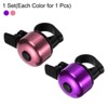 Unique Bargains Aluminum Loud Crisp Clear Sound Mini Bicycle Bells 2 Pcs - 3 of 4