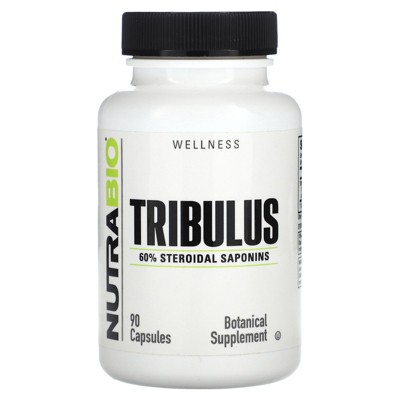 NutraBio Tribulus, 90 Capsules (500 mg per Capsule)