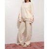 Women's Happily Yours Bow Sweatshirt - Pretty Garbage - 3 of 3