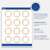 Avery Labels, 2" Diameter, Gold-Pink Berries, Matte, 120ct - 3 of 4