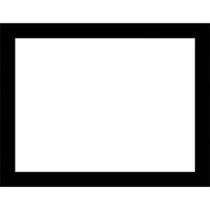 Amanti Art Basic Black Narrow Framed Dry Erase Magnetic Board - 1 of 4