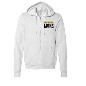 Adult Harnett County Early College Lions Name Full-Zip Fleece