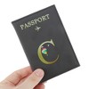 Unique Bargains Durable Letter Pattern Passport Holder 1 Pc - 3 of 4