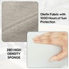 PAGED 2-piece Set Outdoor Chair Cushions,44 x 22 inch,Tufted Patio Furniture Cushions with Waterproof and Fade-Resistant - 4 of 4