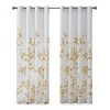 Kumasinova 1PC/2PCS 84"/95" Modern Burnout Print Window Curtains Panel,Bedroom Curtains with Grommet Top,Kitchen Curtains for Living Room&Bedroom - 2 of 4