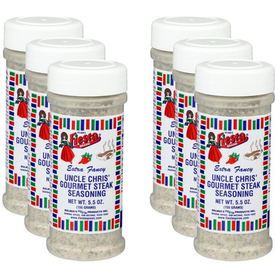 Fiesta Seasoning Steak Gourmet - Pack of 6 - 5.5 oz