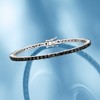 Ross-Simons 5.00 ct. t.w. Black Diamond Tennis Bracelet in Sterling Silver - 4 of 4