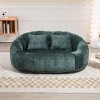 MYINDA Bean Bag Lazy Sofa Durable and Comfortable Recliner Bean Bag Chair for Bedroom Living Room,Green - 4 of 4