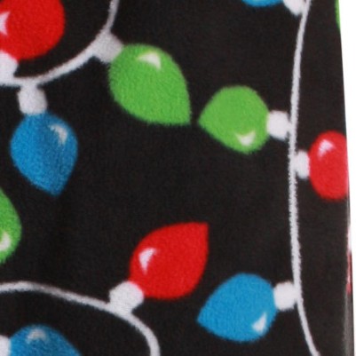 black - christmas lights