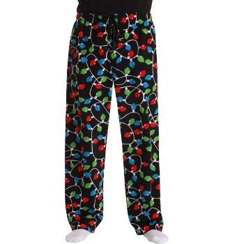 #followme Men's Microfleece Pajamas - Plaid Pajama Pants for Men - Lounge &  Sleep PJ Bottoms (Pack of 3) 45960-A-S-SIOC