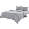 HomeRoots Four Piece Cloud Linen Sheet Set - 4 of 4