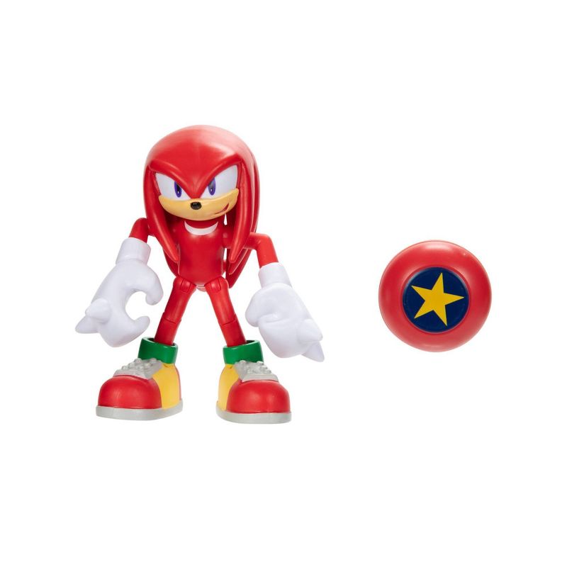 Sonic the Hedgehog 4&#34; Articulated Knuckles Action Figure, 1 of 8