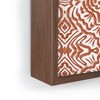 Marta Barragan Camarasa Terracotta strokes pattern Framed Mini Art Print - Society6 - 3 of 3