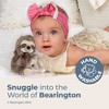 Bearington Baby Lil' Speedy Plush Stuffed Animal Sloth Shaker Rattle Ring Rattle, 5.5 inches - 2 of 4