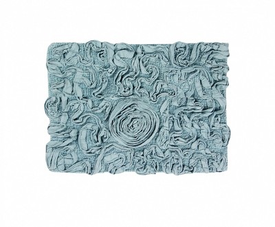 Bell Flower Collection Cotton Floral Pattern Tufted Bath Rug - Home Weavers