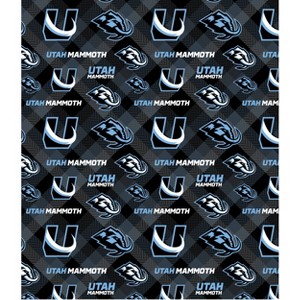 NHL Utah Hockey Club 60"x70" Uplift Chenille Throw Blanket - 1 of 4