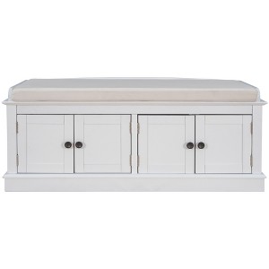 Bella Depot 42.7''W Storage Bench with Adjustable Shelves - 1 of 4