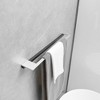 BWE 4-Piece Bath Hardware Set with Towel Bar Hand Towel Holder Toilet Paper Holder Towel Hook - 2 of 4