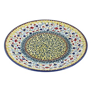 Blue Rose Polish Pottery Manufaktura Dinner Plate - 1 of 2