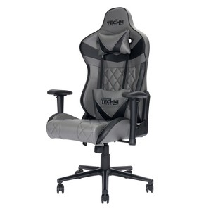 Kumasinova XL Ergonomics Gaming Chair 360°Swivel Office Chairs with Head&Lumbar Pillow,90-150°Recliner Chair for Office&Home,350lbs Max, Gray - 1 of 4