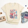 Simply Sage Market Patriotic Disco Collage Short Sleeve Tee - 3 of 4