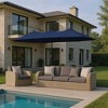YARDSIGHT 12.5x6.7FT Large Rectangular  Outdoor Market Umbrella  without Base –Sturdy Frame & UV-Resistant Canopy for Garden, Deck, Pool, and Backyard - 2 of 4