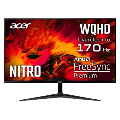 Acer Nitro RG1 - 31.5" Monitor Full HD 2560x1440 IPS 165Hz 16:9 1ms HDMI 250Nit - Manufacturer Refurbished