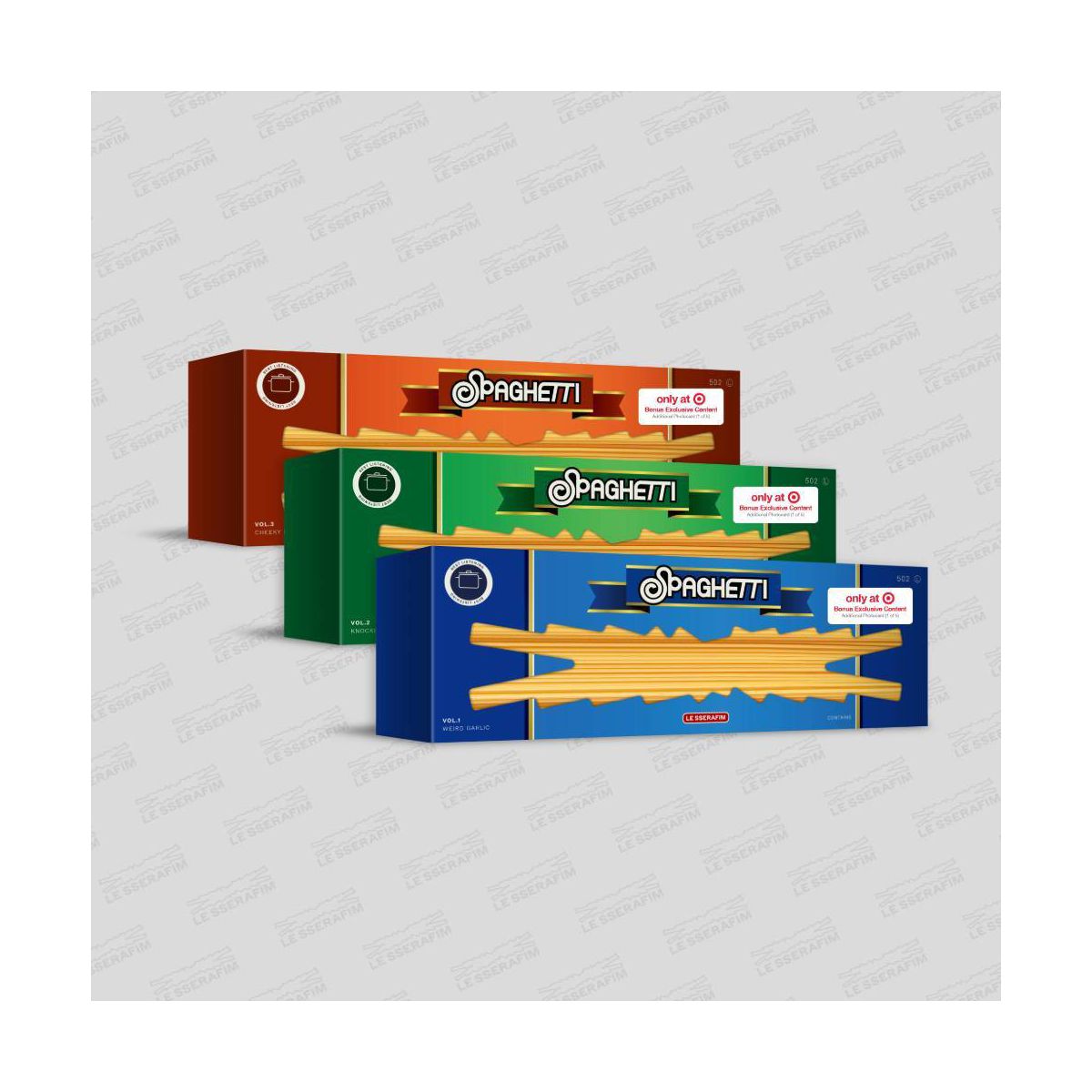 LE SSERAFIM - 1st Single Spaghetti