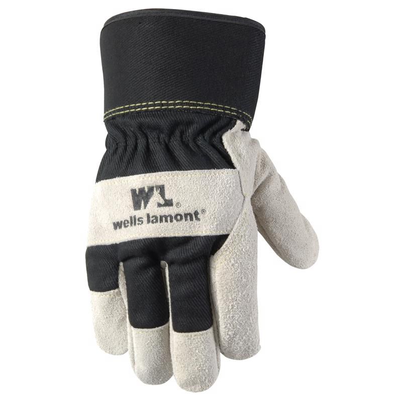 Wells Lamont Men's Gloves Black/Brown L 1, 1 of 2