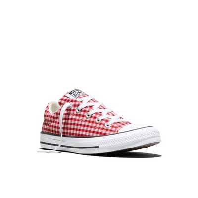 Женские кроссовки Converse Adult Chuck Taylor All Star Street Ox Low Top Sneakers - Red Gingham 9 — фото 4