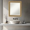 Amanti Art Carter Dark Gold Beveled Wood Framed Bathroom Vanity Wall Mirror - 4 of 4