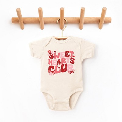 The Juniper Shop Sweethearts Club Baby Bodysuit