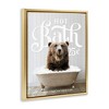 Stupell Industries Vintage Bathroom Bear Ad, 25" x 31" - 3 of 4