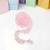 Unique Bargains Ribbon Single-Side Ruffle Crinkle Polyester 35.83"x0.98" 1 Pc - 2 of 3